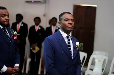 Pastor Aifie Spiff and Pastor Joshua Akpotabor of Ambassadors Word Church, white wedding photos