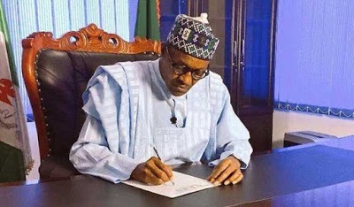 buhari sign