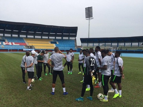 super eagles train asaba