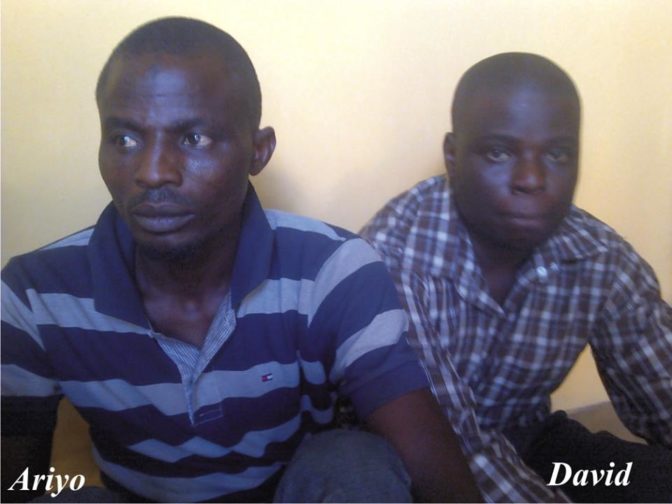 armed robbers die hanging ilorin