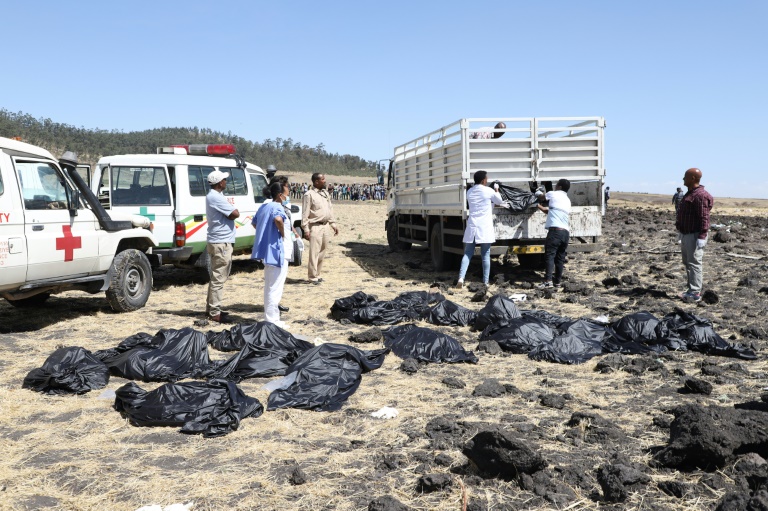 ethiopian airlines boeing crashes