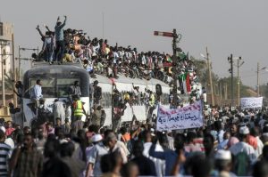 sudanese protesters