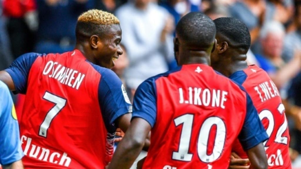 Victor Osimhen gets a brace on his Ligue 1 debut for Lille