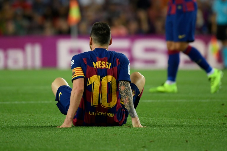 messi injured again