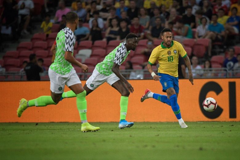 neymar vs nigeria