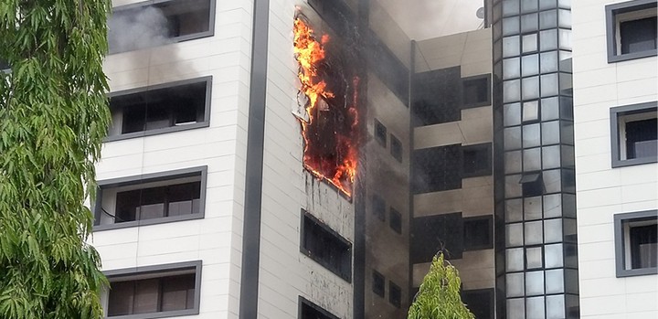 accountant general office abuja on fire