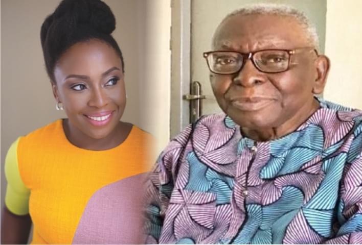 chimamanda father dead