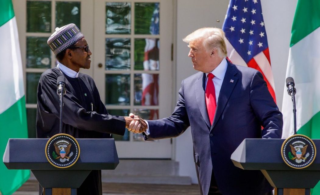 president buhari and president trump