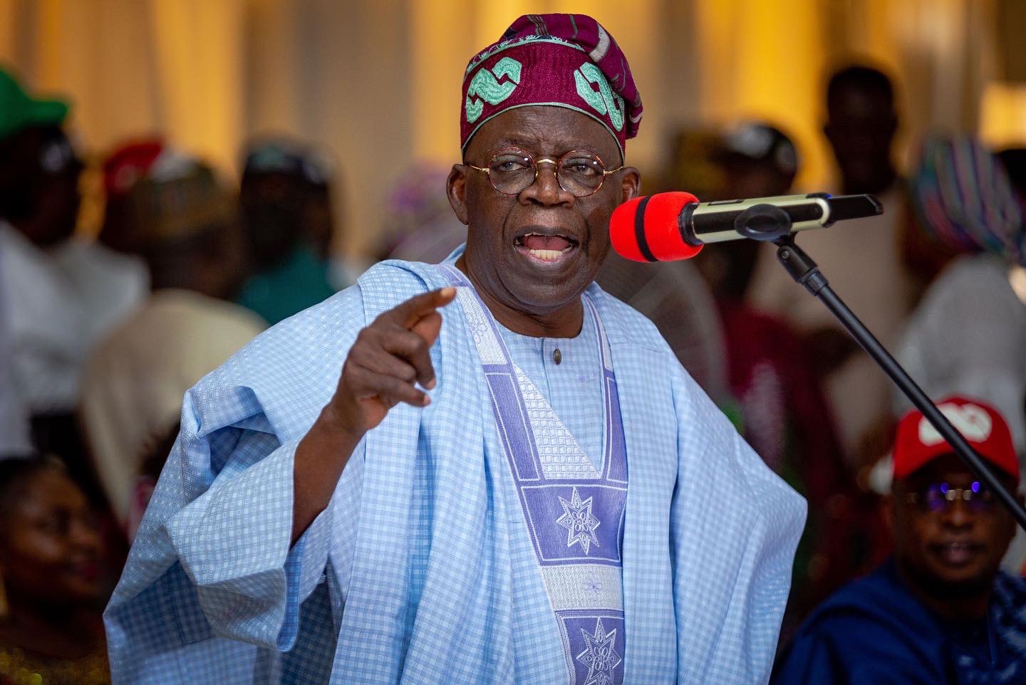 Tinubu Gets Congratulated